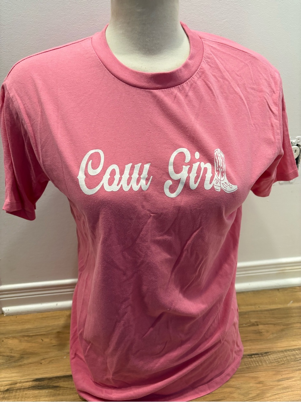 Cowgirl Graphic Tee - Pink